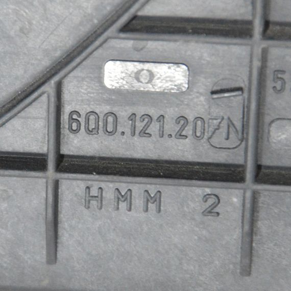 Дифузор вентилятора радіатора Volkswagen Polo 2001-2009 Корпус вентилятора Фольксваген 6Q0121207N | Зображення 2