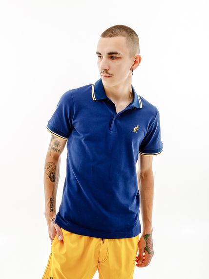 Футболка AUSTRALIAN 2-STRIPE PIQUE' POLO S-FIT