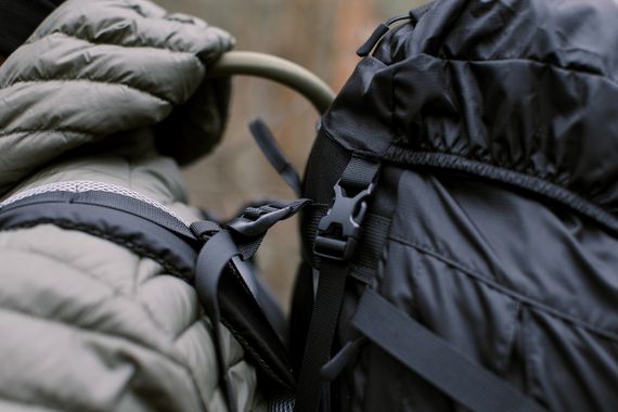 Рюкзак Tramp Expedition 60 л чорний, Похідний туристичний рюкзак трамп для трекінгу, Рюкзак для походу і полювання | Зображення 6
