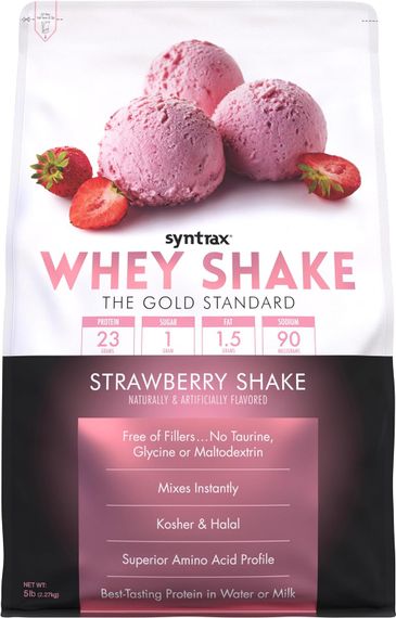 Протеин Syntrax Whey Shake 2.2 kg (Strawberry Shake)