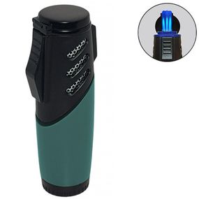 Турбо Запальничка На 3 Сопла "Turbo Lighter Green"