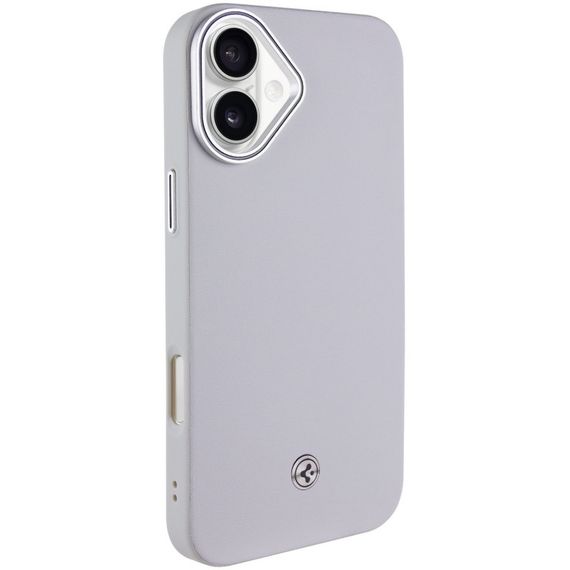 Чохол SGP PC+Leather with MagSafe для Apple iPhone 16 Plus (6.7") Grey