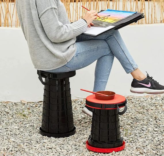 Портативний висувний складний стілець Легкий та компактний XPRO Retractable Folding Stools (40900-14443_231) | Зображення 8