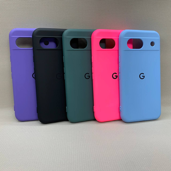Чохол Google Pixel 8A SoftTouch Силіконовий Протиударний софт тач Рожевий | Зображення 5