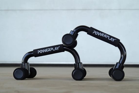 Упори для віджимань PowerPlay 4316 Push Up Bars пластикові (Скошені) (PP_4316) | Зображення 4