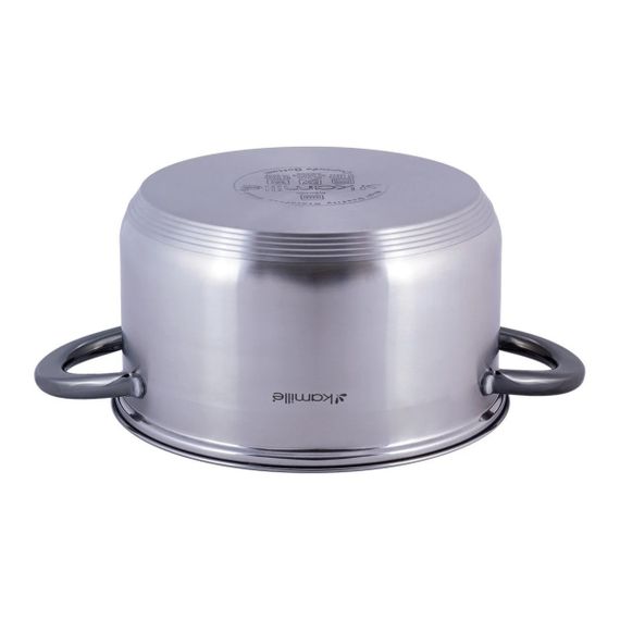 Каструля з кришкою Kamille KM-4920 1.5 л 16 см | Зображення 1