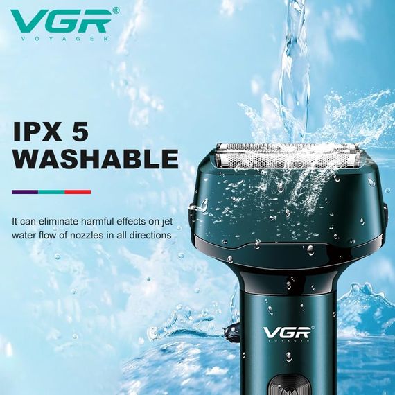 Бездрова акумуляторна електробритва VGR V-371 (41902-V-371_412) | Зображення 5