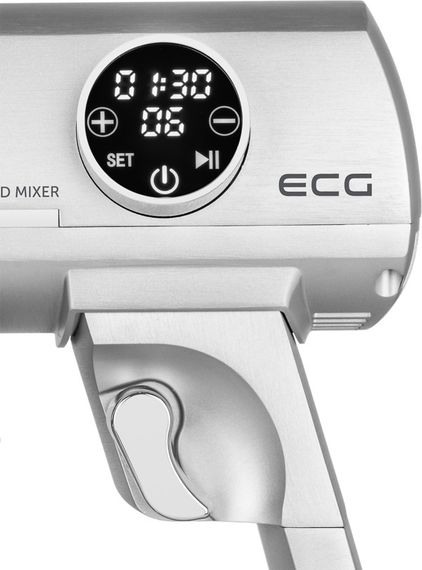 Кухонный комбайн ECG 6600 Metallo Argento 1800 Вт серебристый | Зображення 5