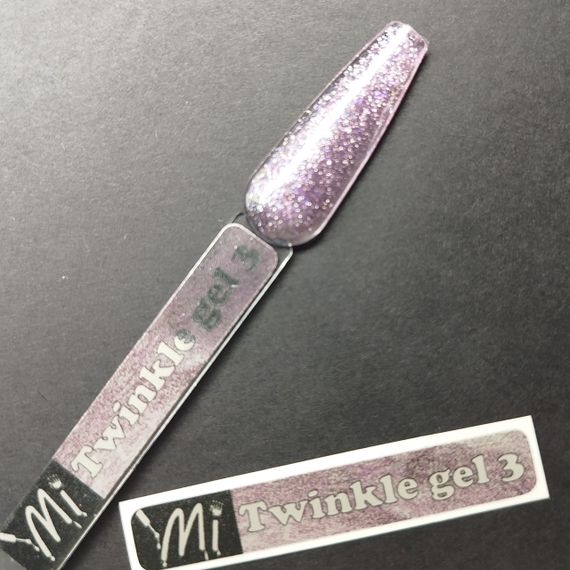Наліпка на тіпсу (палітру) для гелю Mi Twinkle №3 (9 x 55 мм)
