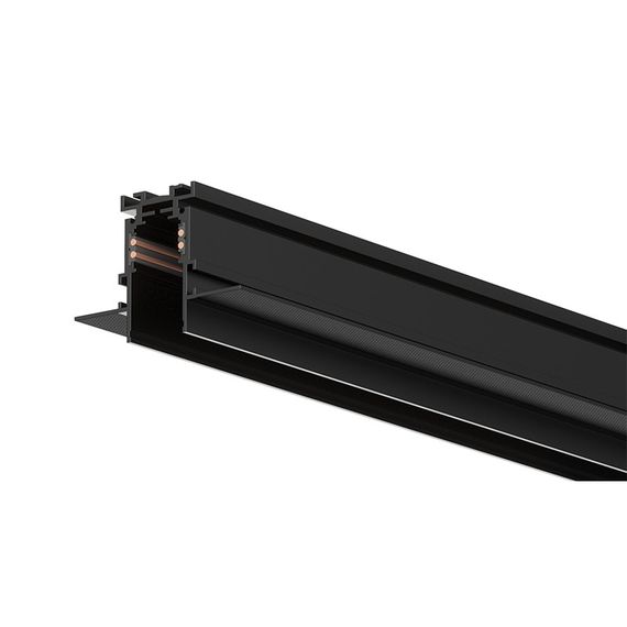 Магнитный трековый шинопровод PROLUM™ M20; 48V; Врезной для гипсокартона - R20; 1M