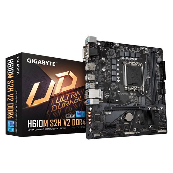 Материнська плата GIGABYTE H610M S2H V2 DDR4 | Зображення 1