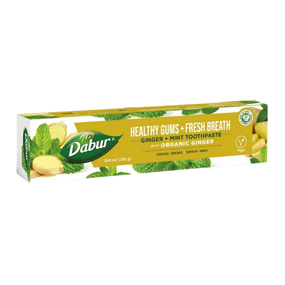Зубна паста Імбир & М’ята  ORGANIC 100мл Dabur 5022496019989