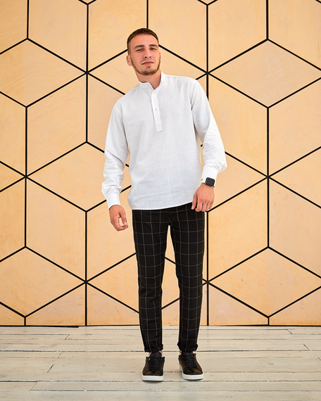 Комплект БРЛК (штани + сорочка льон + кеди) основний S XL | Зображення 4