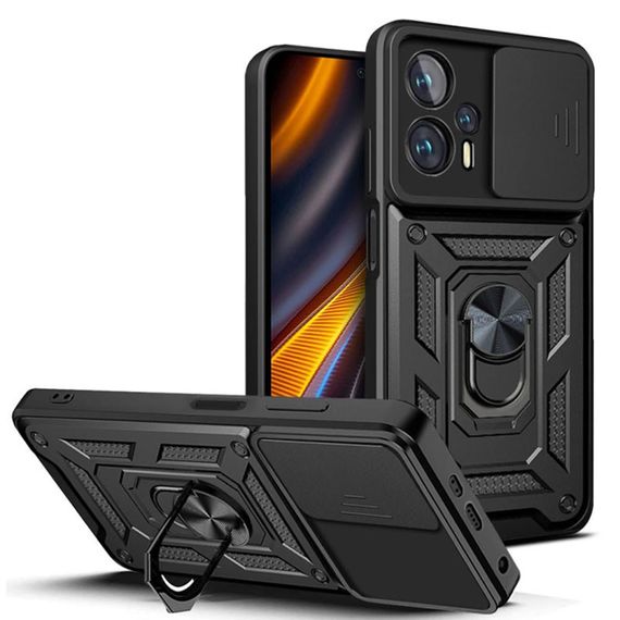 Ударостійкий чохол Camshield Serge Ring для Xiaomi Poco X4 GT