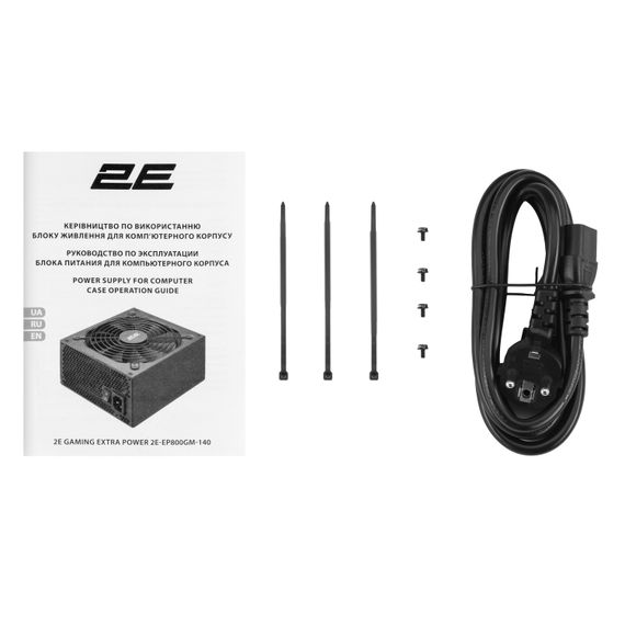 Блок живлення 2E GAMING Extra Power (800W) 2E-EP800GM-140 | Зображення 7