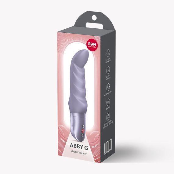 Вібратор Fun Factory Abby G Light Violet, 10 режимів роботи, на батарейках | Зображення 4
