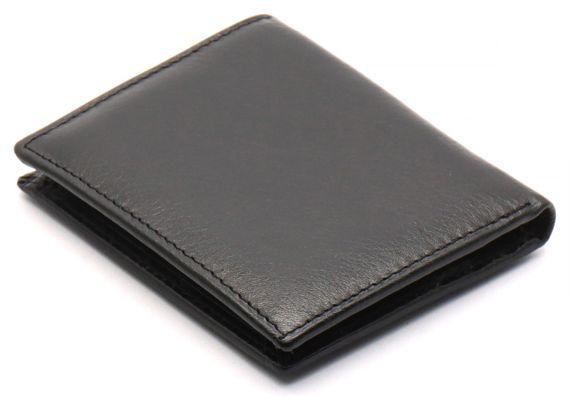 Чорне маленьке портмоне на магніті з затискачем MARCO COVERNA MC-101Н-1 | Зображення 3