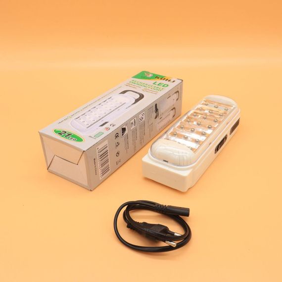 Світлодіодна акумуляторна лампа 1200 мАг, 21 LED, KD-713 / Аварійний ліхтар-прожектор | Зображення 9