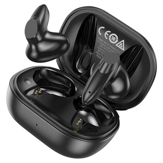 Бездротові Bluetooth навушники в кейсі XPRO BW18 чорні та білі +LED індикатор (38932-01_462) | Зображення 2