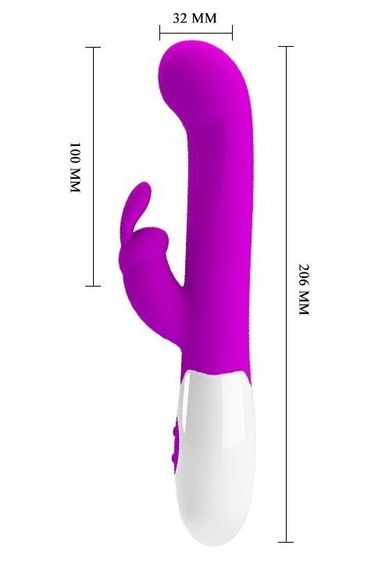Вибромассажер серии Pretty Love - CENTAUR RABBIT VIBRATOR, BI-014794 sexstyle | Зображення 5