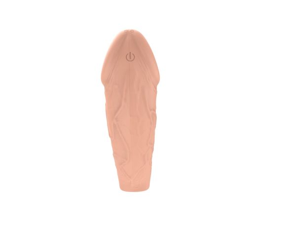 Подовжуюча насадка на пеніс з вібрацією та пультом керування Vibrating Extension Sex Aura | Зображення 6