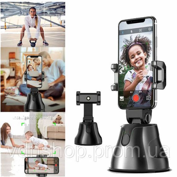 Смарт тримач смартфона Apai SMART 360 ° з датчиком відстеження руху розумний штатив для блогерів QV-34 | Зображення 3