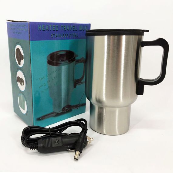 Автомобильная термокружка с подогревом CUP 2240 от прикуривателя 12V YM-72 | Зображення 3