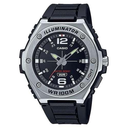 Кварцовий наручний годинник Casio Collection MWA-100H-1AVEF з полімерним ремінцем
