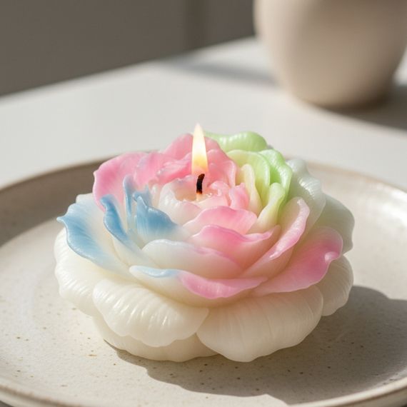 Свічка люмінесцентна півонія GlowKink низькотемпературна, різнокольорова, L Sex Aura | Зображення 4