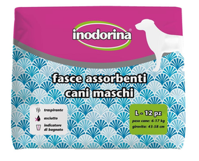 Inodorina Fasce Assorbenti - Поглинаючі підгузки для собак L