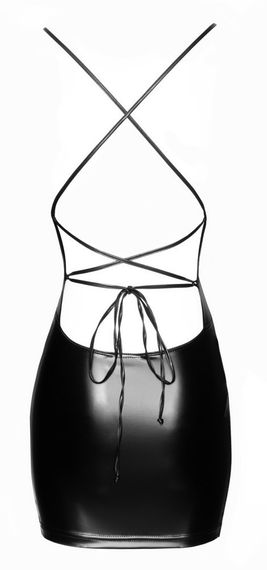 Чорне плаття Noir Mini Dress M Sex Aura | Зображення 5