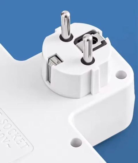 Мережевий адаптер 8625UL з нічником, 4 розетки + USB + Type-C (17559/MG) Білий | Зображення 8