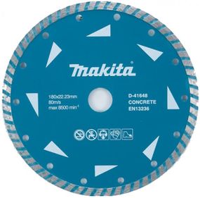 Диск алмазный по бетону 180 х 22.23 мм Makita D-41648