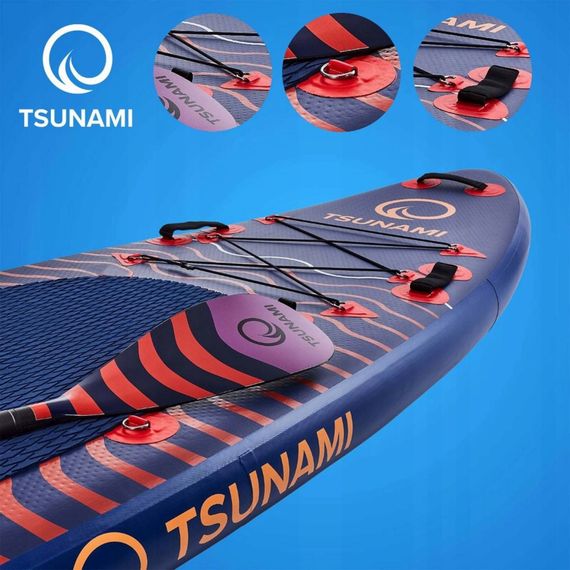 Надувна SUP дошка TSUNAMI 350 см із веслом Wave T05 (P-5907739314246) | Зображення 2