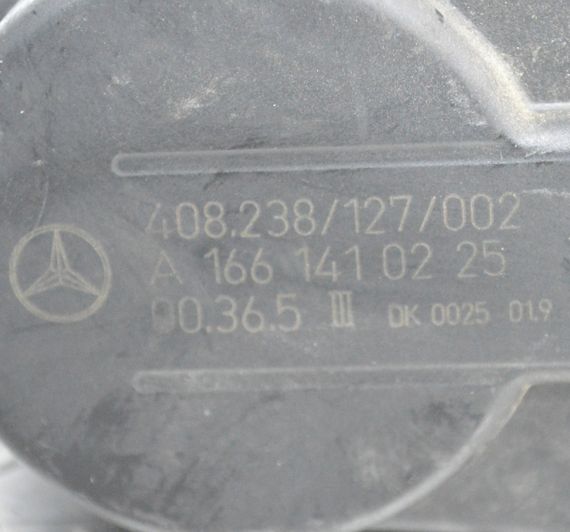 Дросельна заслінка Mercedes W168 Vaneo 414 дросель Мерседес A1661410225 | Зображення 5