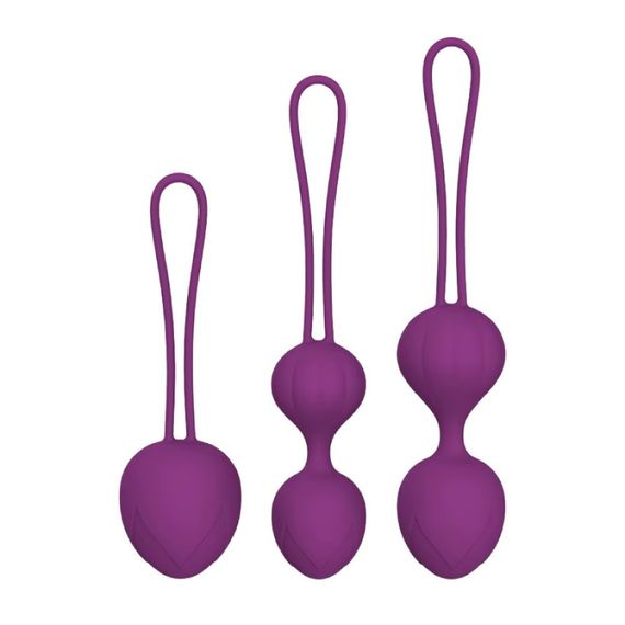 Набір вагінальних кульок Every Night Toys Wendy, 3 шт, лавандовий Sex Aura