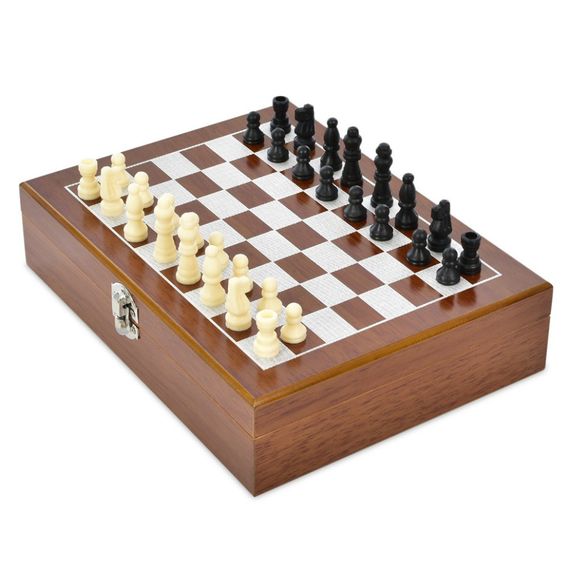 Набір настільних ігор 2 в 1 XQ12095 шахи, доміно | Зображення 1