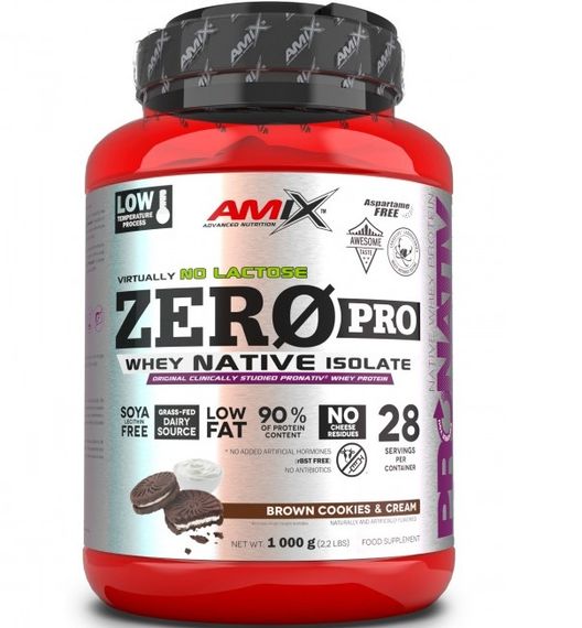 Протеїн Amix Nutrition ZeroPro Protein 1000 g /29 servings/ Dark Cookies Cream