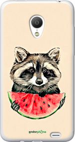 Чохол на Meizu MX3 Єнотик з кавуном "4605u-310-2448"