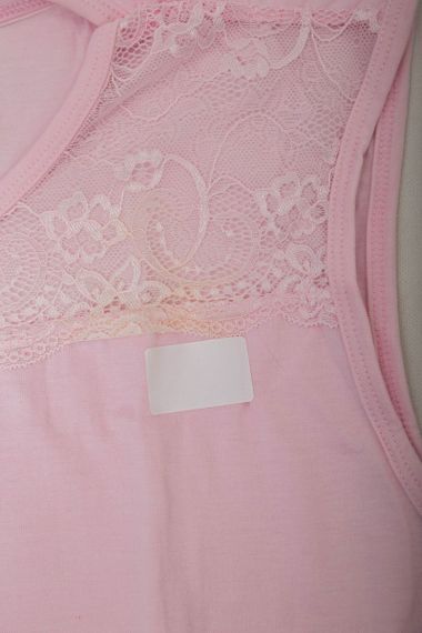 Пижама женская с принтом  -уценка, цвет розовый, 243R1602-010-U-34 | Зображення 6