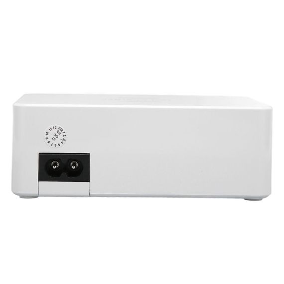 Зарядний пристрій WLX-818F 1xUSB QC3.0 / 4xUSB / 1xType-C / бездротова зарядка Qi 10W / 50W (Max) - White | Зображення 6
