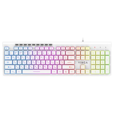 Клавіатура Vinga KB-460 White (KB-460 White) | Зображення 1