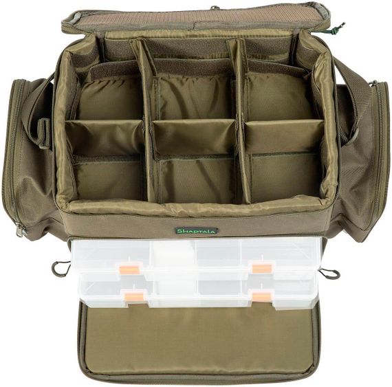 Сумка Shaptala фидерно спиннинговая (без коробок) 56х30х26см ц:хаки | Зображення 2