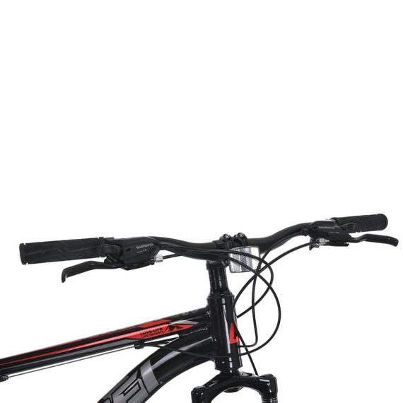Велосипед MTB2602-2, 26 дюймов, алюминиевая рама 13 Shimano 21SP черно-красный | Зображення 7
