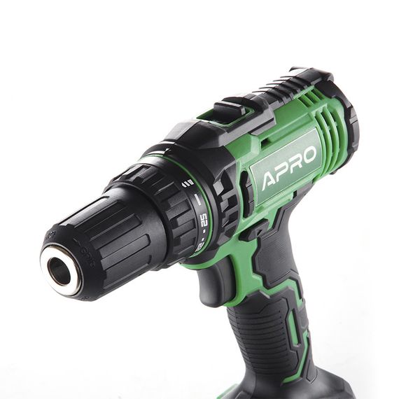 Дрель-шуруповерт APRO 20DK, 20В, без АКБ, без ЗУ, кейс | Зображення 4