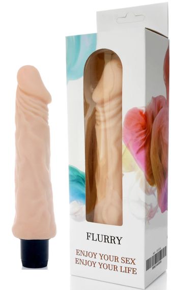 Вибратор BOSS Cyberskin - FLURRY, ( длина 20,3 см, диаметр 4,2 см ) BS4400006 sexstyle | Зображення 1