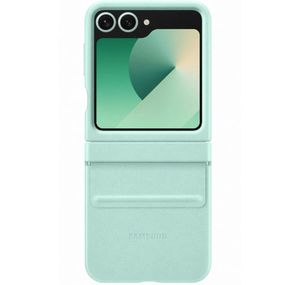 Уценка Кожаный чехол Leather Case (AAA) для Samsung Galaxy Z Flip6