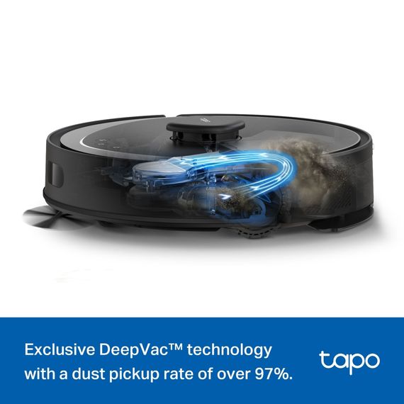 Робот-пылесос TP-LINK TAPO RV 30 MAX LIDAR с поддержкой влажной уборки TAPO-RV30-MAX | Зображення 6