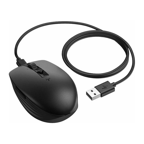 Мишка HP 710 Silent Rechargeable Wireless Black (6E6F2AA) | Зображення 1