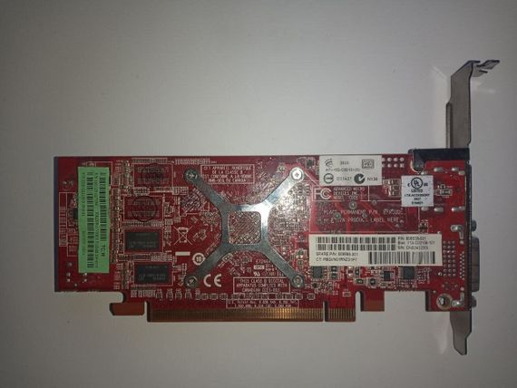Дискретна відеокарта AMD Firepro V3800, 512 MB DDR3, 64-bit / 1x DVI, 1x DispleyPort б/в | Зображення 2